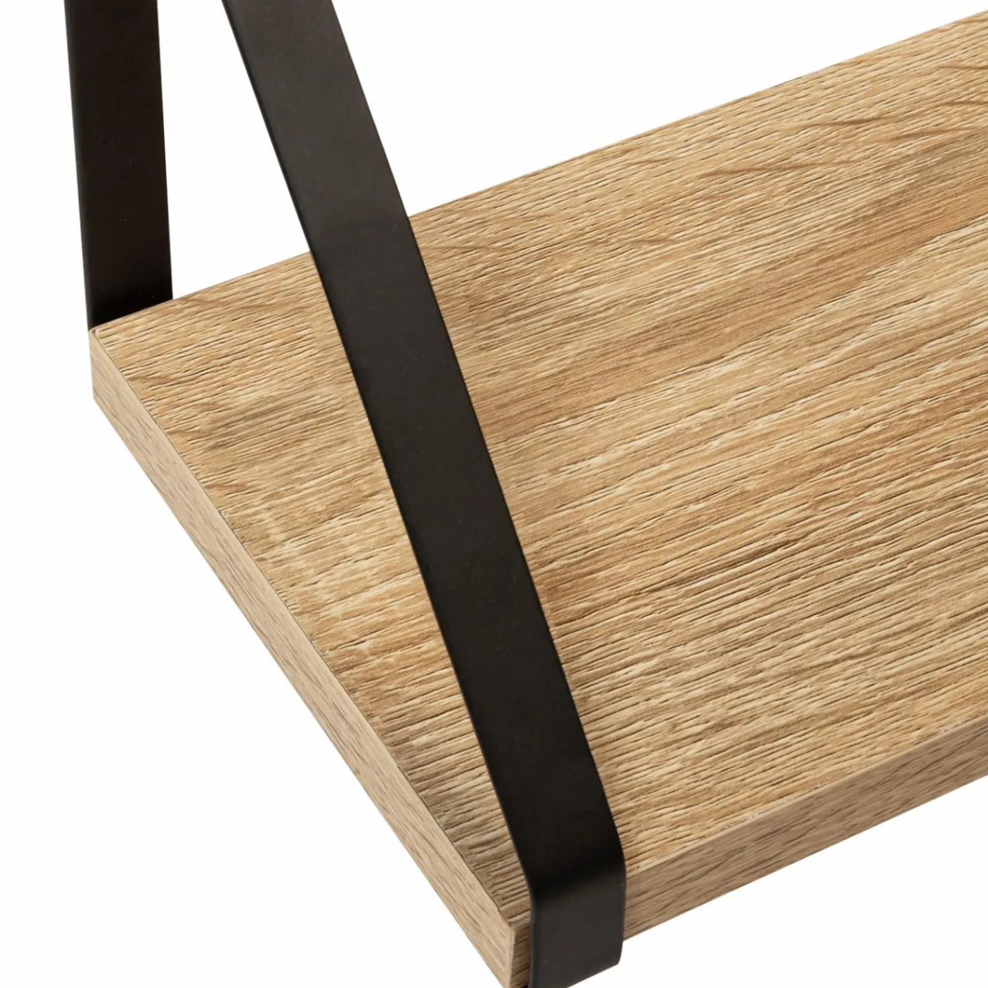 Étagères murales bois métal style industriel*IDMarket