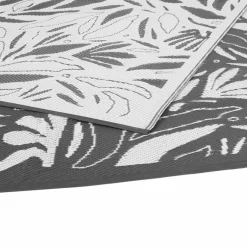 Tapis extérieur 180x280 cm gris et blanc*IDMarket Hot