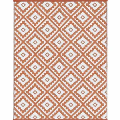 Tapis terracota pour extérieur et terrasse*IDMarket