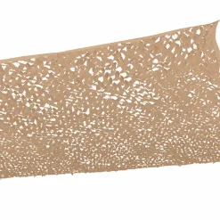 Toile ombrage carré 4x4m camouflage sable*IDMarket Hot