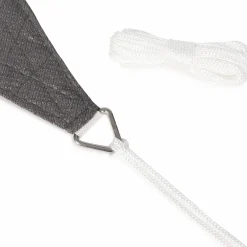 Toile ombrage rectangulaire haute densité gris 4x6 m*IDMarket Hot