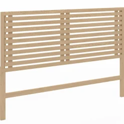 Tête de lit en lattes coloris bois clair 160 cm*IDMarket Best