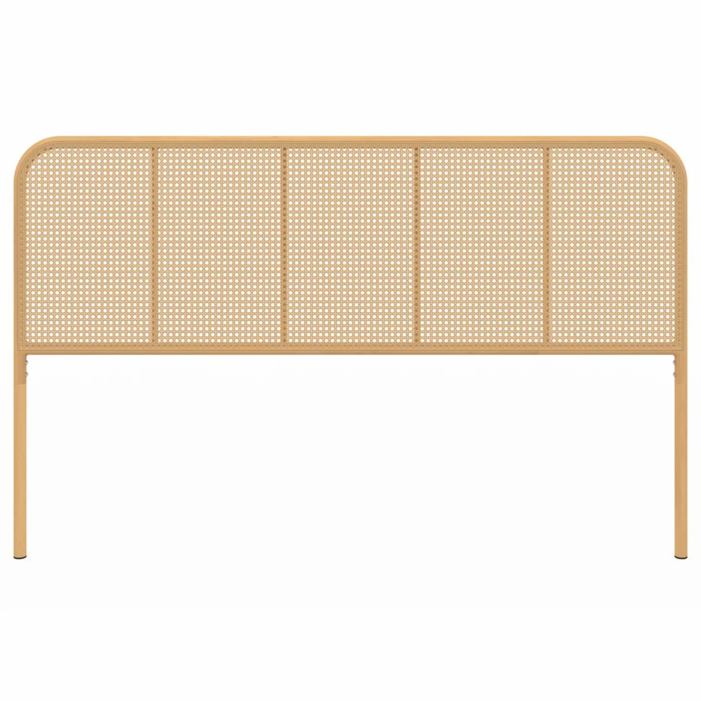 Tête de lit façon cannage 160 cm sur pied*IDMarket Online