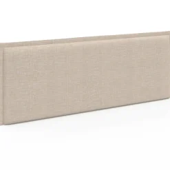 Tête de lit suspendue en tissu lin beige de 160 cm*IDMarket Discount