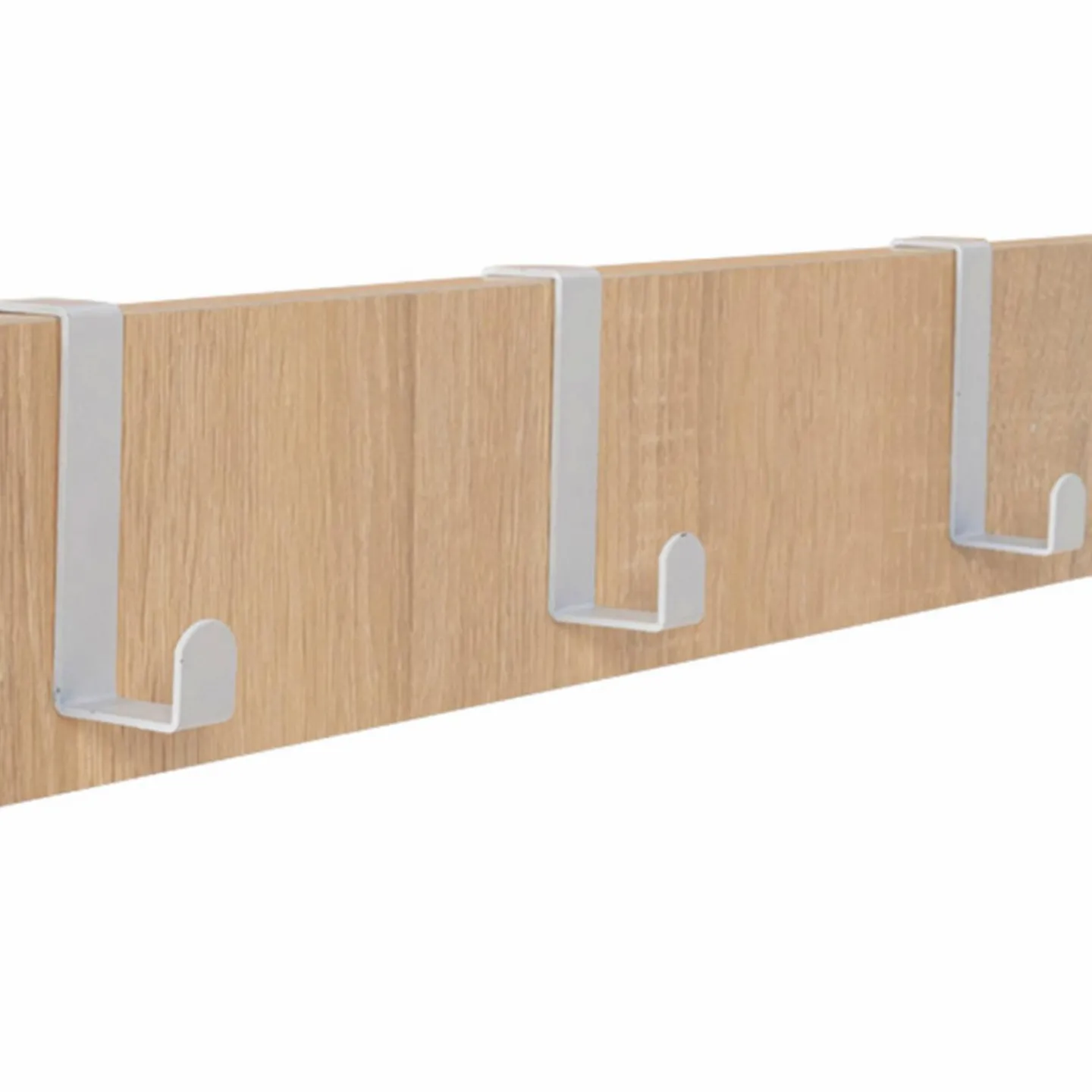 Vestiaire d'entrée industriel bois et métal blanc*IDMarket Discount